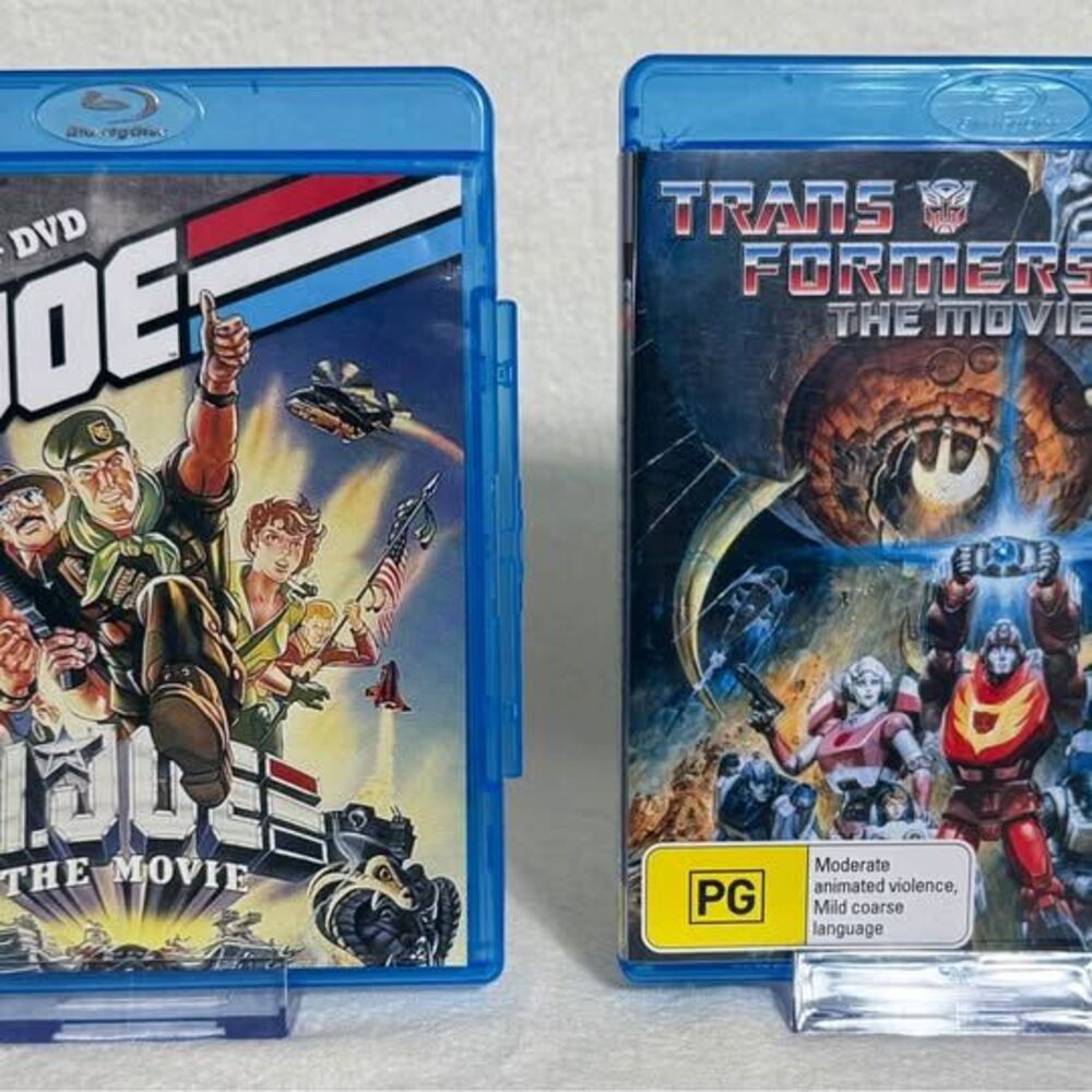 GI.Joe & Transformers Movies Blu-Ray